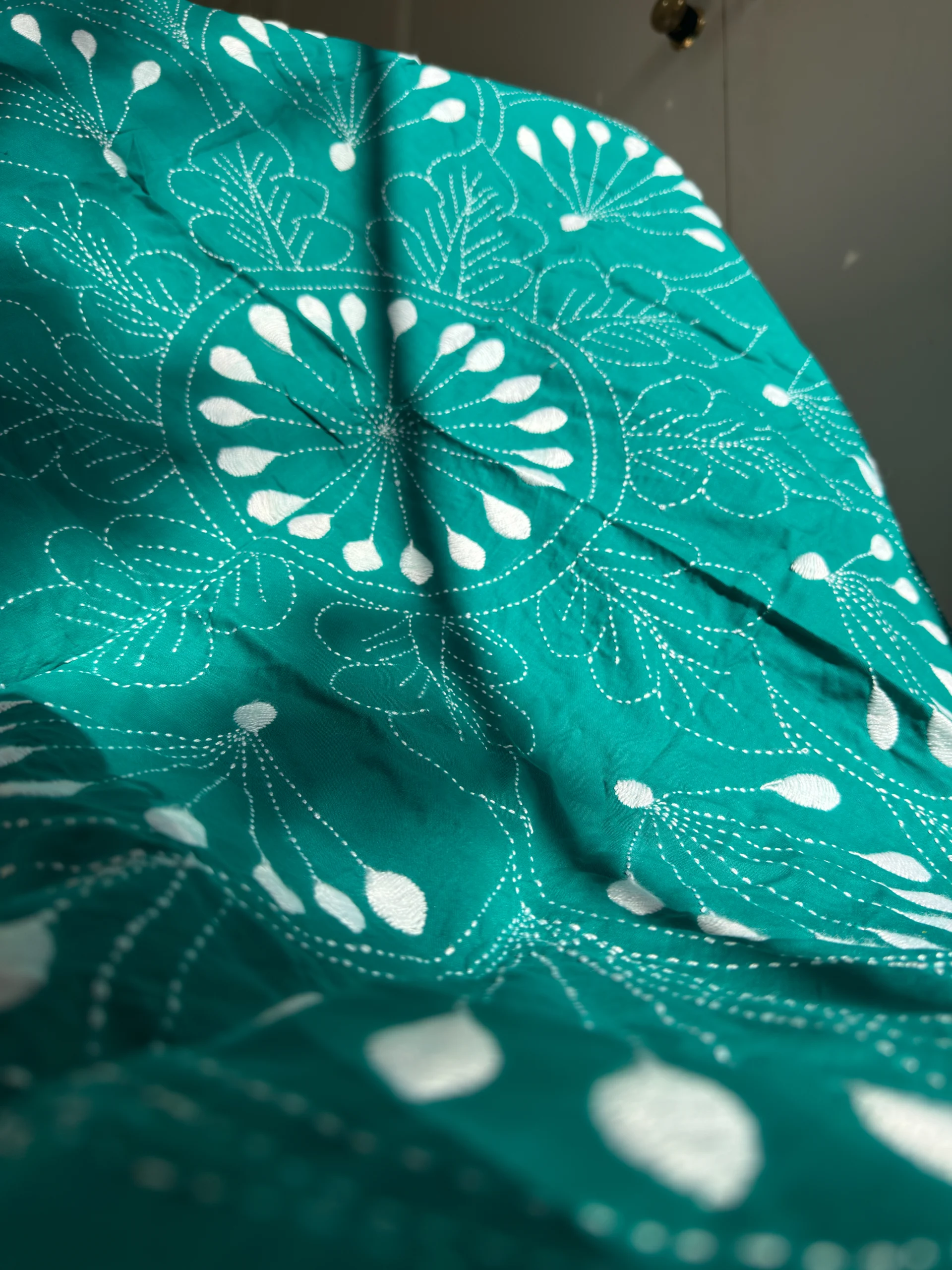 IMG_3827 Teal Flowerburst Dream - Image 1