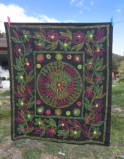 Textile Wall Art — Personalise Name & Date (AU Stock)